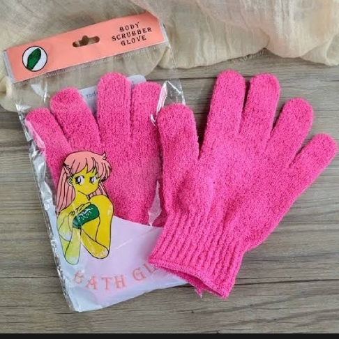 2pcs Bath Gloves For Peeling Exfoliating Mitt Glove For Shower Scrub Gloves Resistance Body Massage Sponge Wash Skin Exfoliator