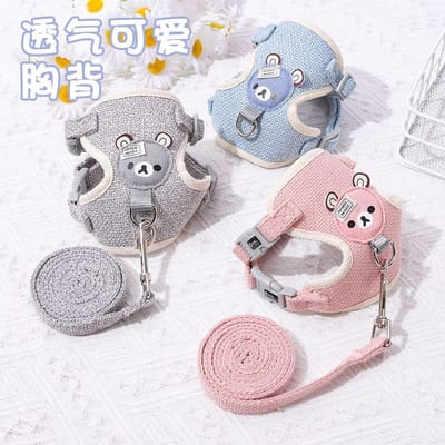 Cat body belt harness small size for kitten 1pcs_img_0