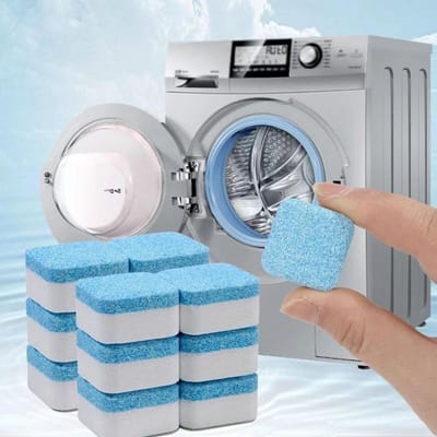12 Pcs Washing Machine Cleaner Washer Cleaning Detergent Effervescent Washer Cleaner_img_2