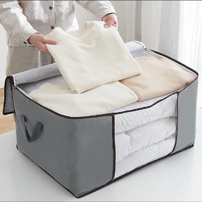 Winter Summer Cloths Storage Organizer Bags. Blankets Cover, Cloth Organizer, Winter Wardrobe Storage Organizer_img_0