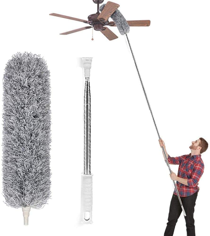 Long Duster Dusting Brush for Cleaning and Dusting Feather Duster