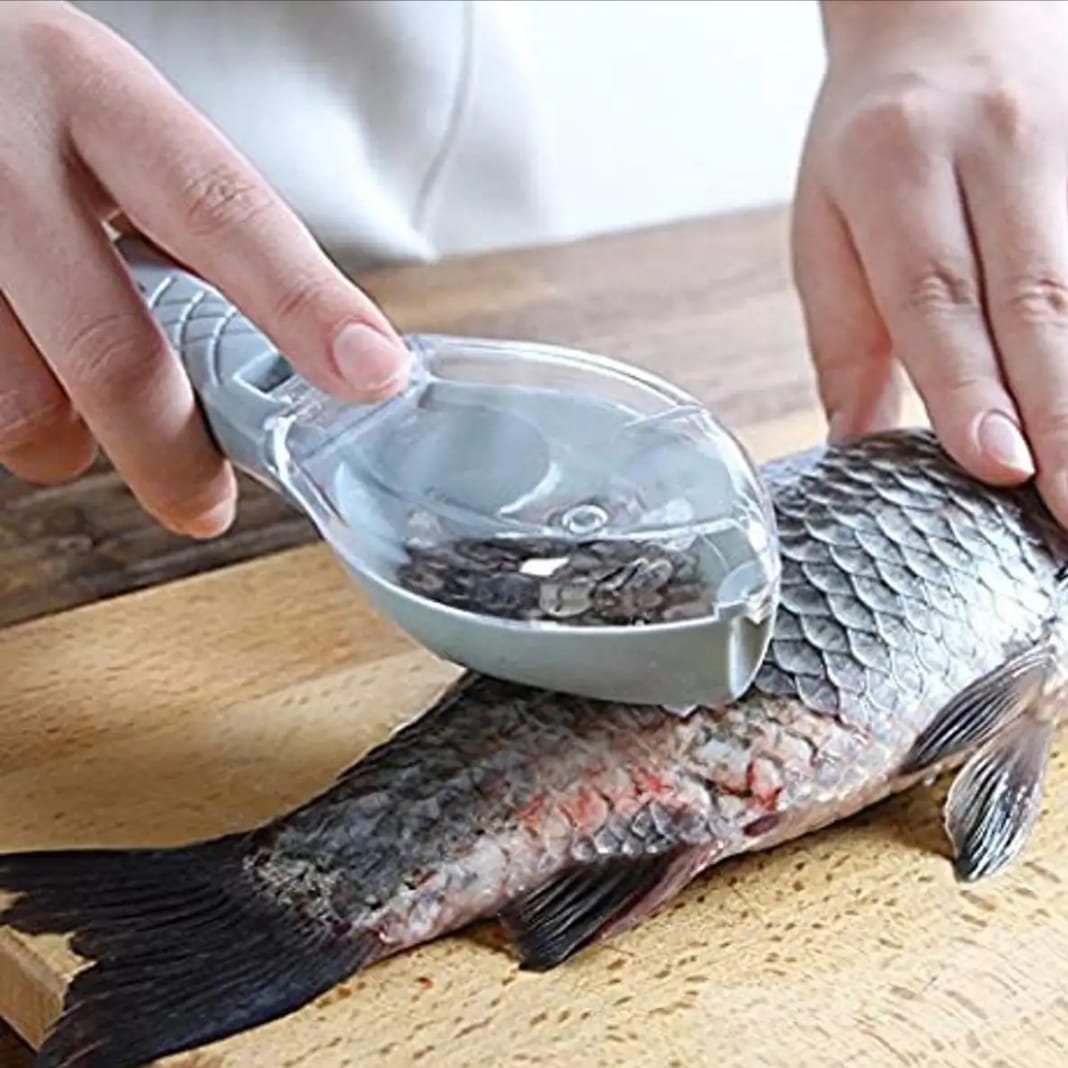 Fish Scraping Fishing Scale Brush Graters Fast Remove Fish cooking tool