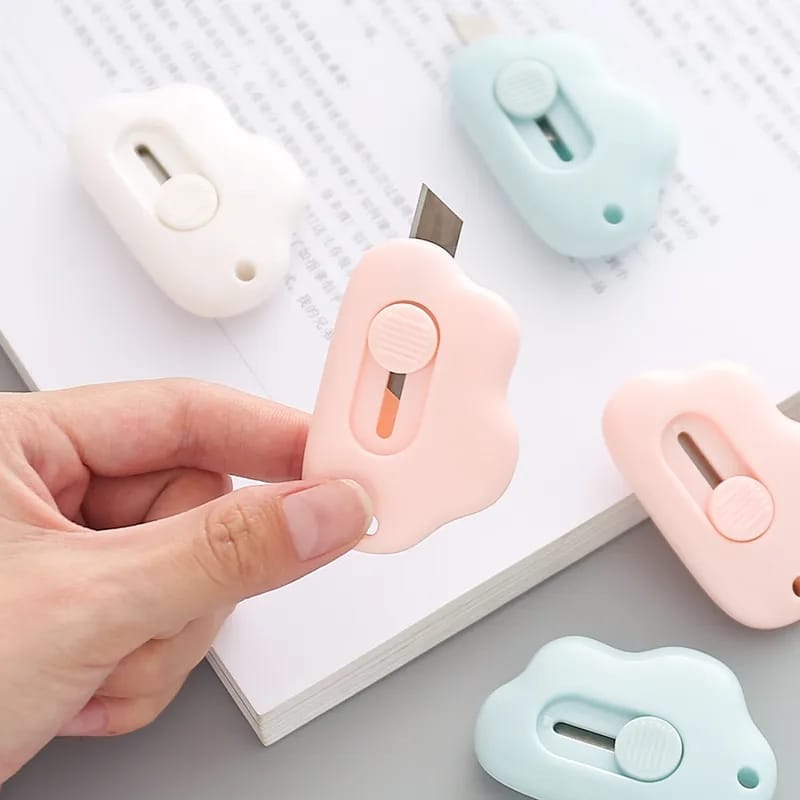 Cute Cloud Mini Pocket Cutter School Craft