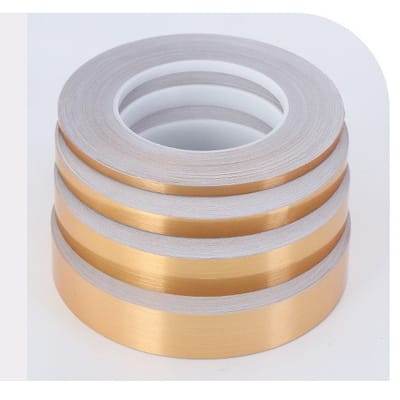 166 Feet (Bronze color) Self-Adhesive Waterproof Tile Gap Tape for Floor and Wall Sealing(1 line tiles gap adhesive)_img_3