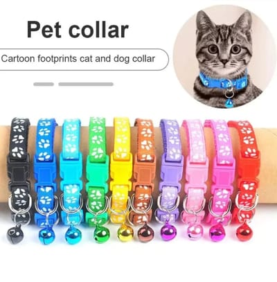 Dog/Cat Footprint Collar Neck Strap_img_0