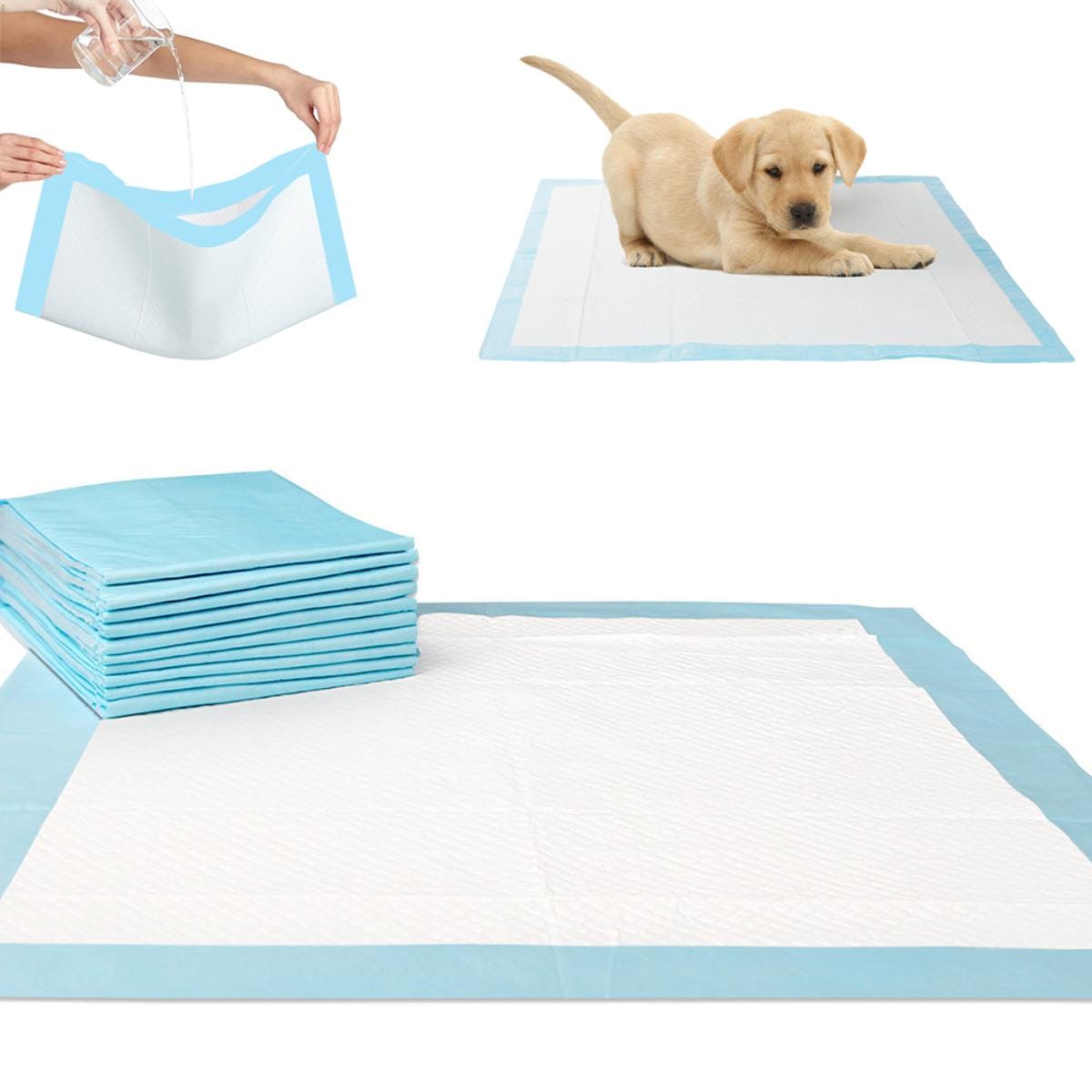 Cat and Dog Urine Pad light blue 1 pcs