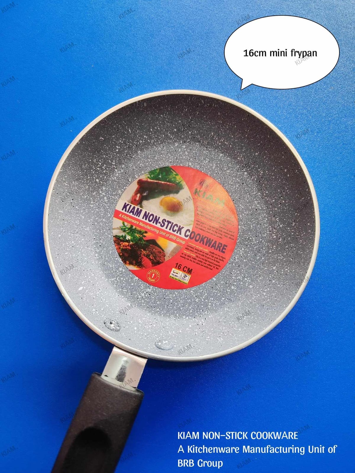 Kiam Non-Stick 16Cm Frypan Without Lid (Tapper)
