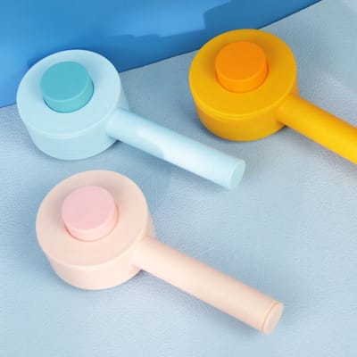 High Quality Pet Push Brush Automatic Plastic Shedding Hair Remove Tool Dog Cat Loose Hair Comb For Pet Faces Fur Nozzle Grooming_img_0