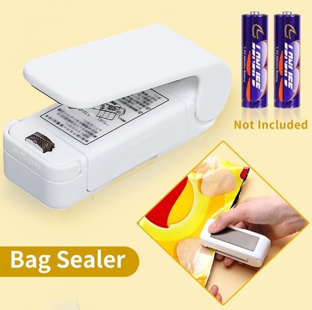 Portable Sealer Package Mini Sealing Machine Food Snack Clip Heat Sealer