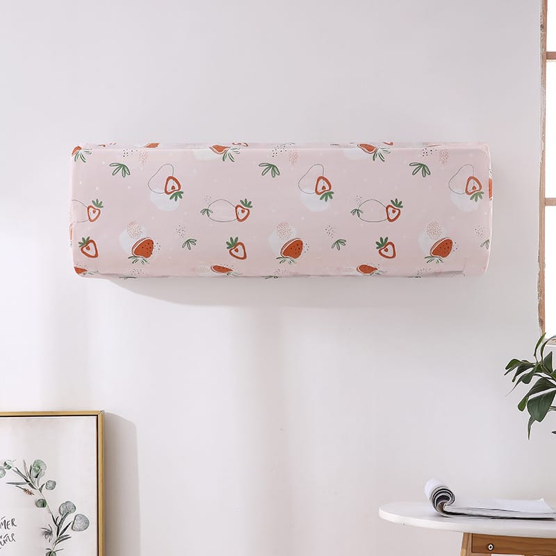 1 Ton AC Cover (95*31*21 cm Size) Dustproof Ac Cover Printed Dustproof Ac Cover(Flower Design)